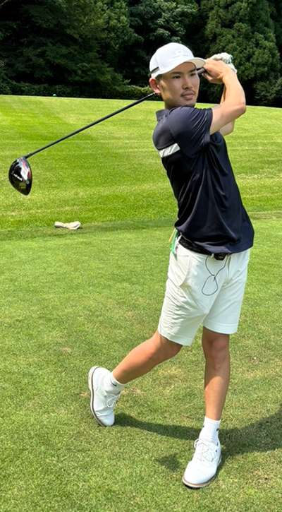 レッスンプロ久貝英のインドアレッスン